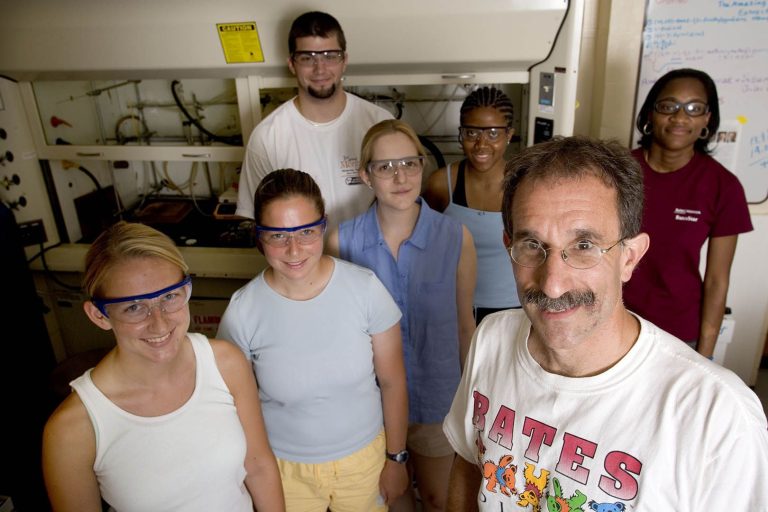 Tom Wenzel and his students